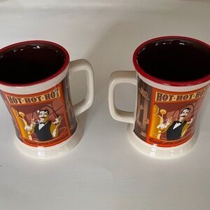 The Polar Express Movie - set of Two Hot Chocolate Mugs
